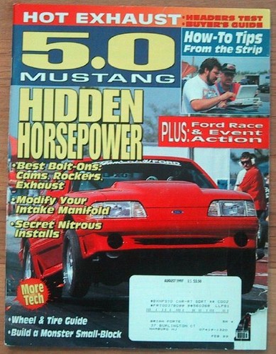 Mustang 1997 aug mps - 5.0,