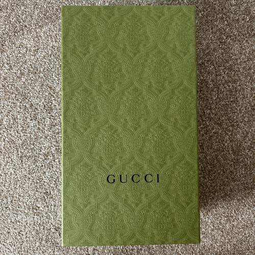 Gucci empty shoe - box, green