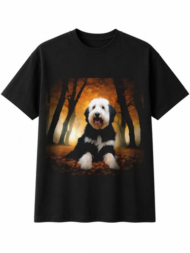 Old english sheepdog - english, in