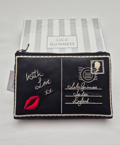 Lulu guinness postcard top zip - guinness,