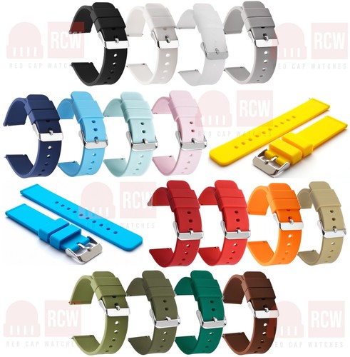 Silicone rubber watch strap - silicone,