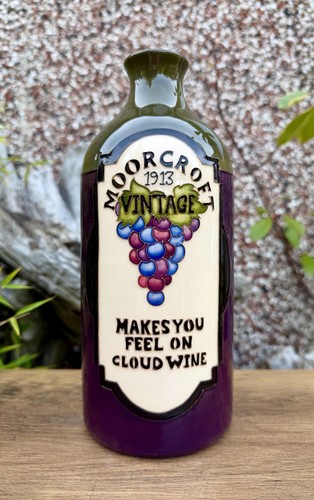 Moorcroft rare cloud wine - moorcroft,