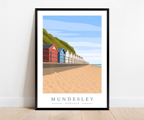 Mundesley beach huts travel - mundesley,