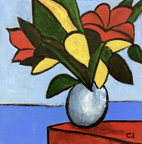 Bright flowers original - bright,