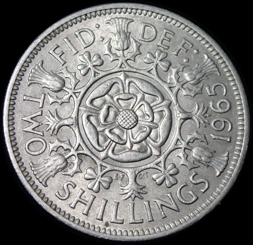 Two shillings 1965 - two,