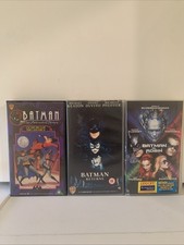 Batman VHS Collection 3 Tapes