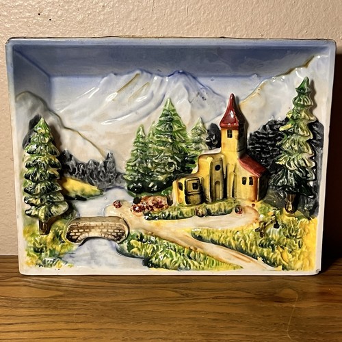 Vintage relief ceramic - vintage,