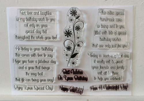 Mixed stamp set - stamp, verses