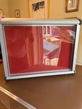 Shield Showcase Wall Mounted Display Cabinet With Perspex. Locks And Key Inc.