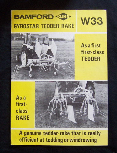 Bamford w33 gyrostar tedder - w33,