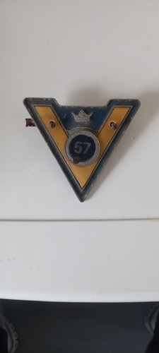 Vintage car badge - vintage,