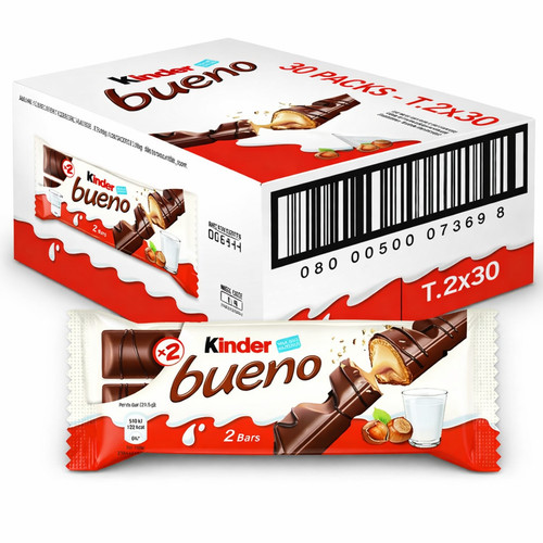 Kinder bueno bar packs - 30,