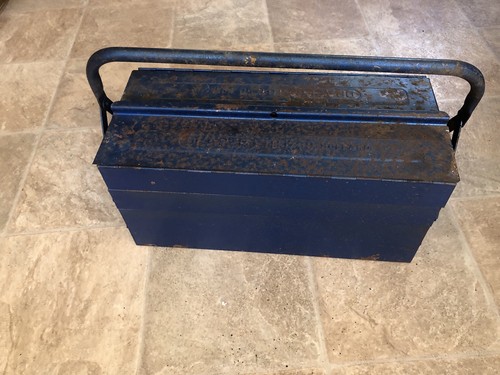 Metal cantilever tool box - tool,