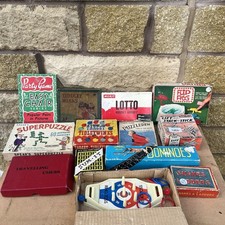 vintage board games joblot