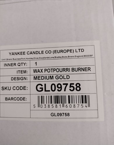 Yankee candle wax potpourri - candle,