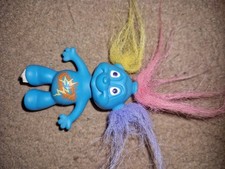 Russ Gleeps Alien Trolls (9cm + Hair) Multi Coloured Hair.