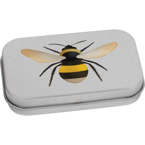 Bee metal hinged tin - metal, /