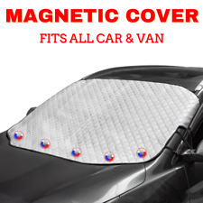 LARGE Car Windscreen Cover MAGNET Windshield Frost Rain Snow Sun Shade Protector