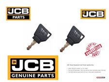 Master Keys JCB Equipment Genuine Key x 2  Fastrac Tractor OEM parts  701/45501