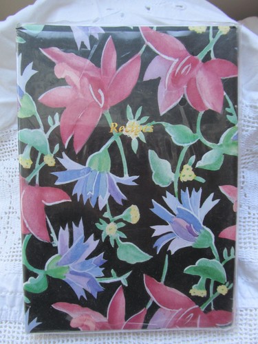 Retro 1980s recipe card book - 1980s,