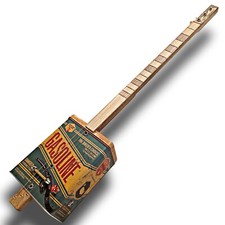 Gasoline Cigar Box Guitar 3tpv