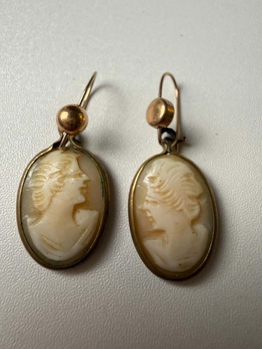 Antique victorian carved shell - victorian,