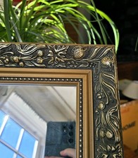 Vintage Wall Mirror Golden