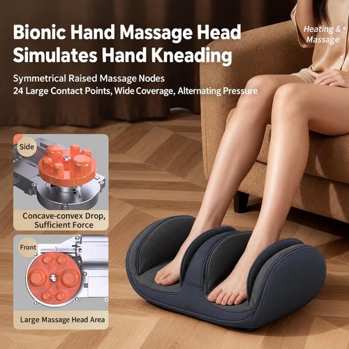 Shiatsu foot massager - foot, with