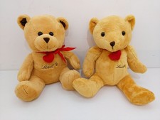 Pair of Lindt Teddy Bears Soft