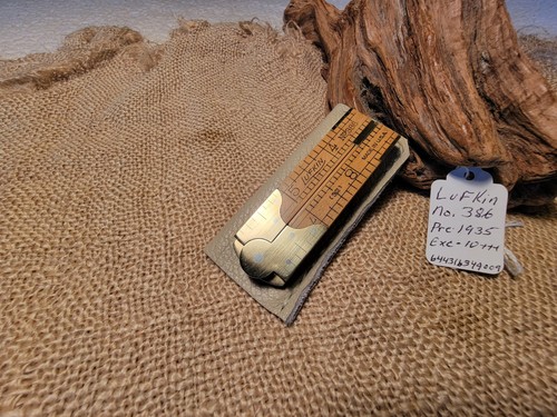 Vintage antique lufkin 386 - antique,