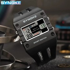 SYNOKE Digital Watch Mens Digital  Night Glow Large*UK STOCK FREEPOST FAST*