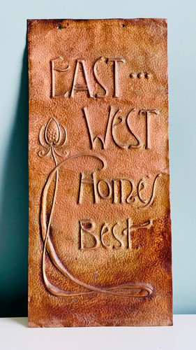 Antique hammered copper - hammered,