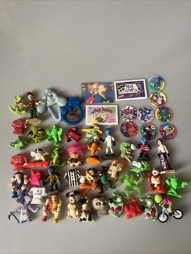 Crisp cereal toys bundle pvc - cereal,