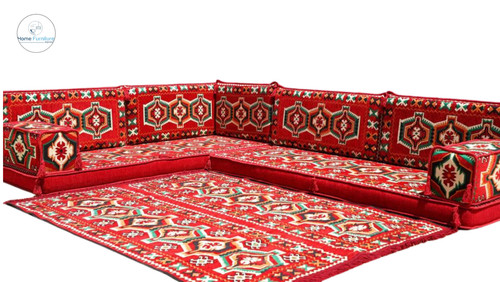 Shaped floor couch - l,