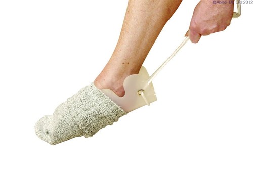 Sock stocking aid puller - sock,