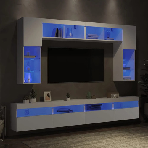 Modern wooden piece wall - modern, 8