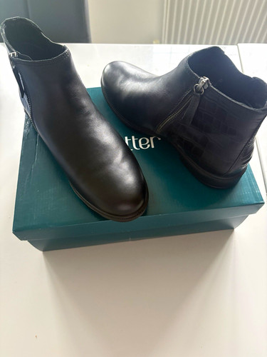 Hotter tenby black leather - tenby,