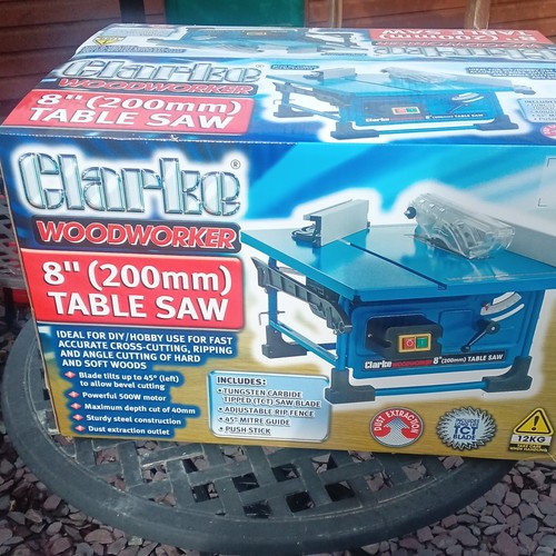 Clarke 200mm table - , saw