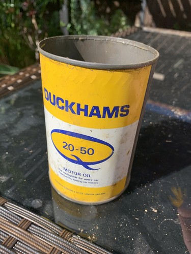 Duckhams vintage pint oil - duckhams,