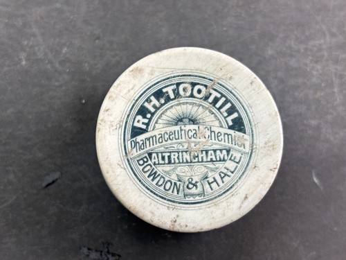 61465 old antique printed pot - 61465,