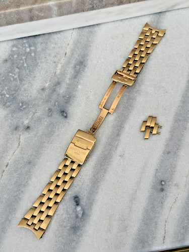 18k gold breitling old - 18k,