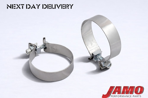 Exhaust band clamp stainless - exhaust,