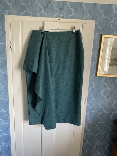 Roksanda wool tweed skirt - wool, 12
