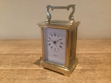 French Made Eight Day Brass