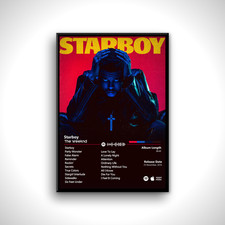 The Weeknd - Starboy - Album Poster