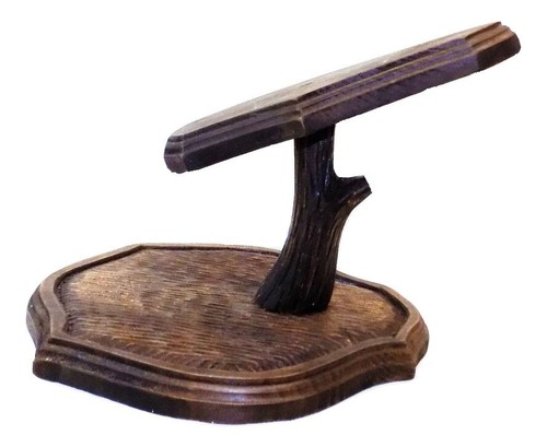 Wooden base shield trophy - base,