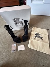 Vintage Burberry Lace Heels
