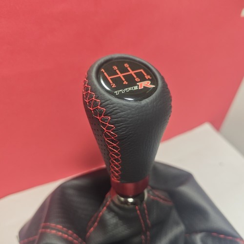 Red stitch leather - leather, type