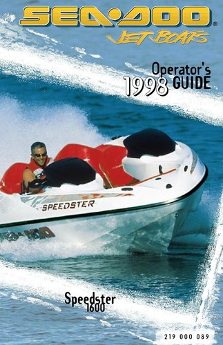 Sea doo speedster 1600 - sea-doo, 1998
