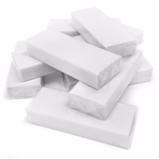OMG Large Jumbo Erasers White